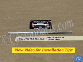 NEW 1959-1960 CADILLAC DEVILLE ELDORADO FLEETWOOD 390/429 ENGINE INTAKE MANIFOLD STAINLESS STEEL HEATER CHOKE TUBE